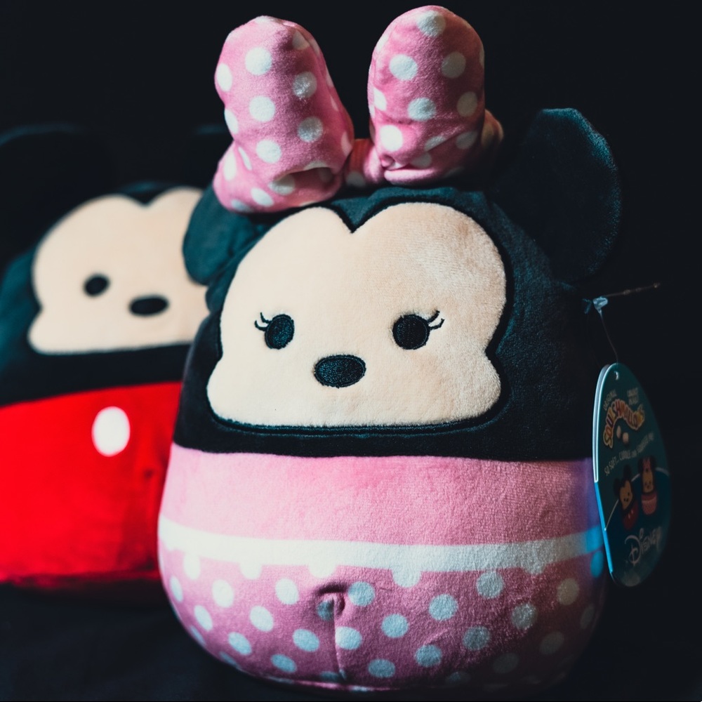 Mickey and Minnie Mouse Squishmallows 8”